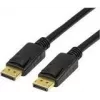 LogiLink CV0120 DisplayPort-Kabel DisplayPort Stecker auf Stecker 2 m Schwarz