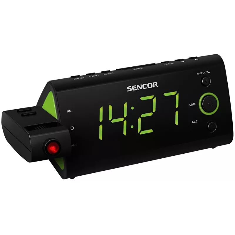 SRC 330GN Radiowecker mit Zeitprojektor