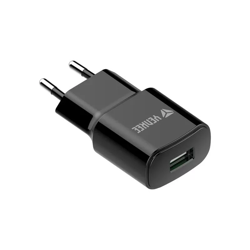 Netz-USB-A-Ladegerät YENKEE YAC 2013BK — 12 W, 2,4 A Ausgang
