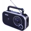Roadstar TRA-2235 BK tragbares analoges Radio, UKW, Schwarz
