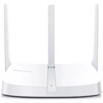 Mercusys 300 Mbit/s Wireless N Router Wi-Fi 4 (802.11n) Single-Band (2,4 GHz) Ethernet LAN Weiß Tischrouter
