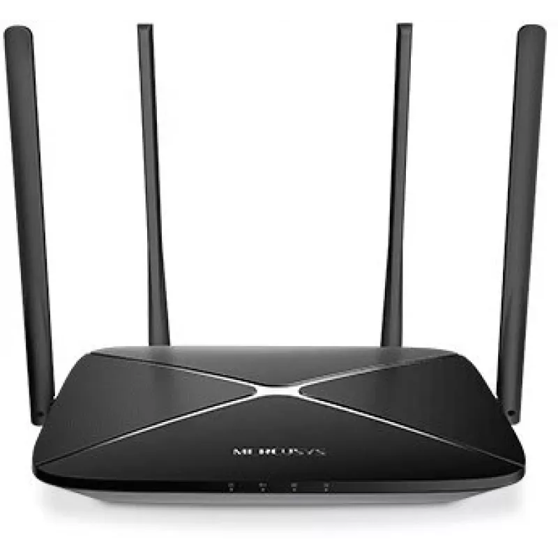Router Mercusys AC12G, Dualband Gigabit Wi-Fi 5, Schwarz