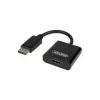 Unitek Y-5118DA DisplayPort-auf-HDMI-Adapter St./Bu., 0,1 m, Full HD 1920x1200, Schwarz