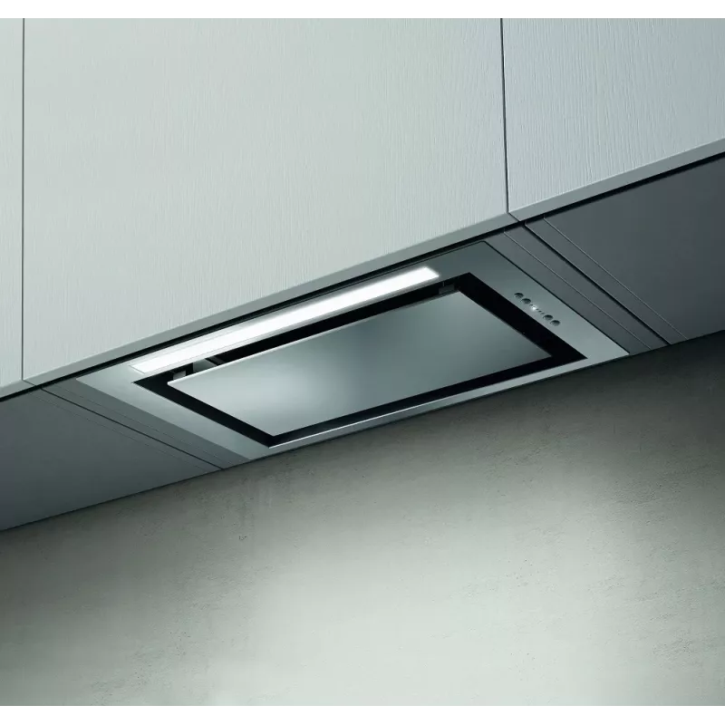 Elica LANE IX/A/52 Einbau-Dunstabzugshaube, 550 m³/h, LED, 4 Stufen, Energieklasse B, Edelstahl, 514×322×283 mm