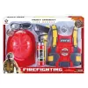 Rollenspiel-Feuerwehrset Ascato 111452 mit realistischen Zubehörteilen und strapazierfähigen Materialien