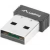 Lanberg NC-0150-WI Nano-USB-WLAN-Adapter N150, 150 Mbit/s, 1 interne Antenne, Schwarz