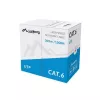 Lanberg LCU6-10CC-0305-S Netzwerkkabel Cat6 U/UTP, 305 m, starr, CCA, 1 Gb/s, Grau