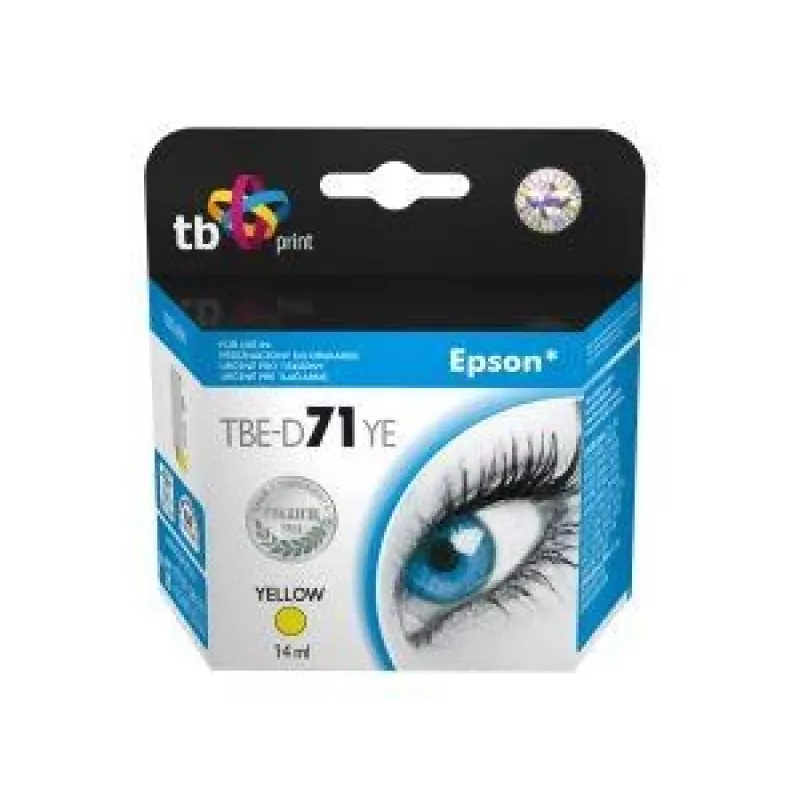 Tintenpatrone TB Kompatibel mit Epson T0714 Gelb