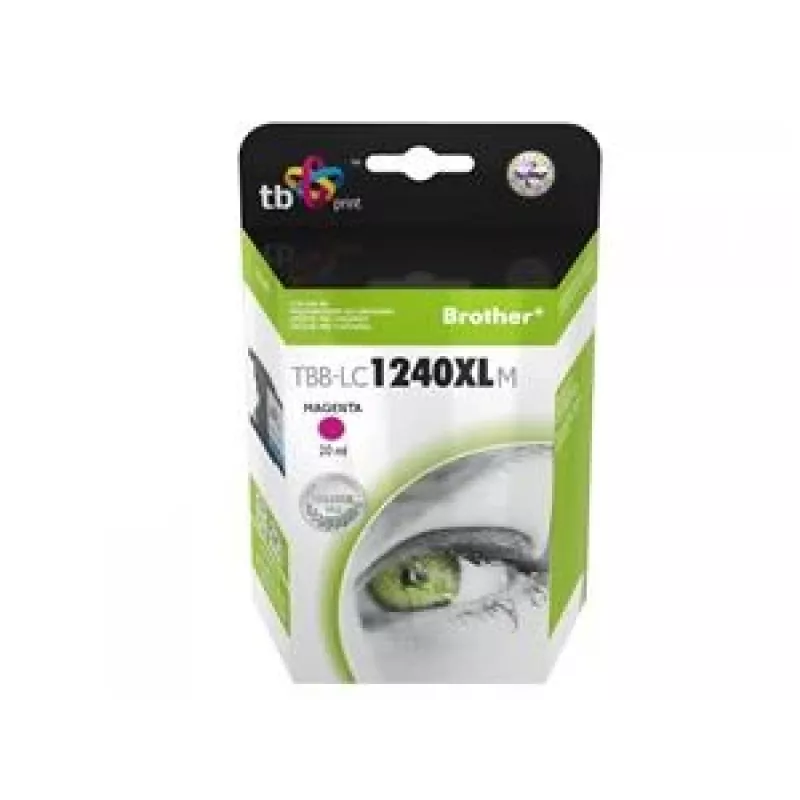 TB kompatible Tintenpatrone für Brother LC1240XL, Magenta (TBB-LC1240XLM)