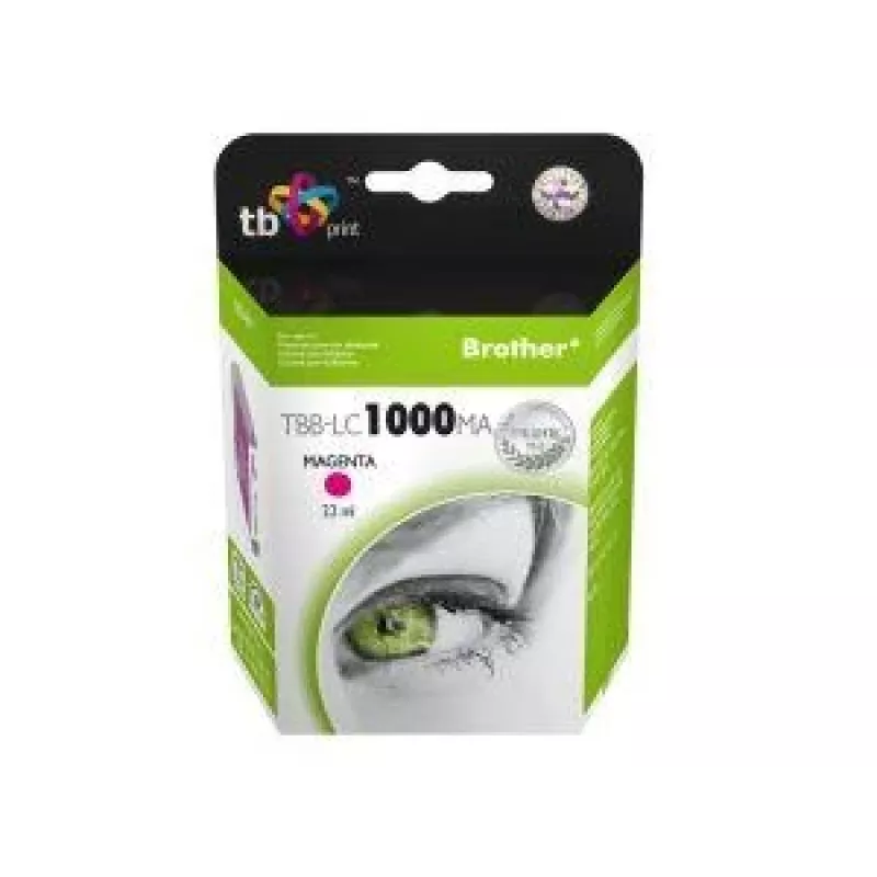 Tintenpatrone TB Kompat. S Brother LC1000M 100% N