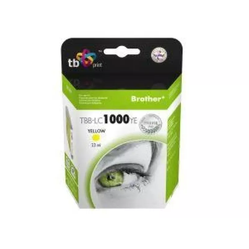 Tinte TBB-LC1000YE (Brother LC1000YE) Gelb 100% neu