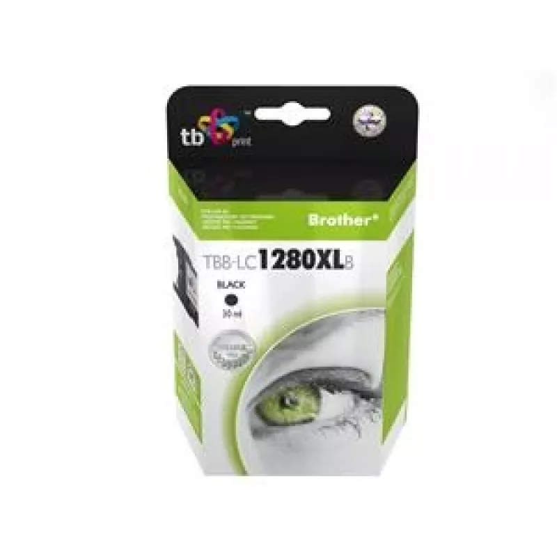 Tintenpatrone TB Kompatibel S Brother LC 1280XLBK 100%N