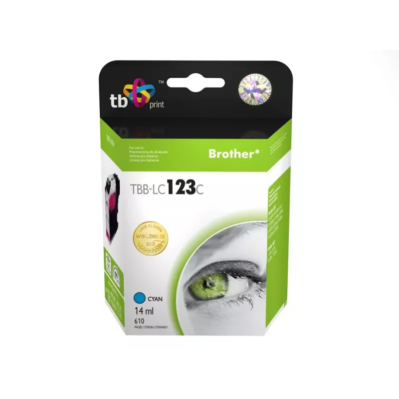 Ink.kazet Kompatibel S Brother LC125XLC 100% Neu