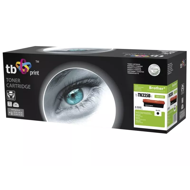 Toner für Brother TN325 B TB-TN325BN BK 100% neu