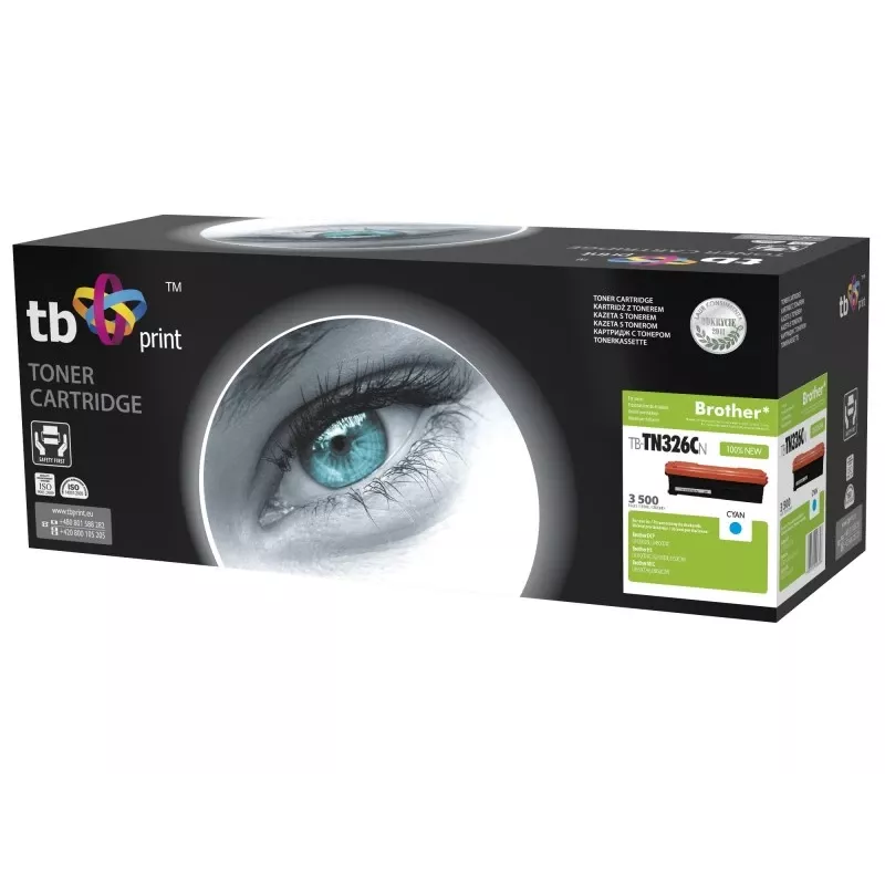 Toner für Brother TN326 C TB-TN326CN CY 100% neu