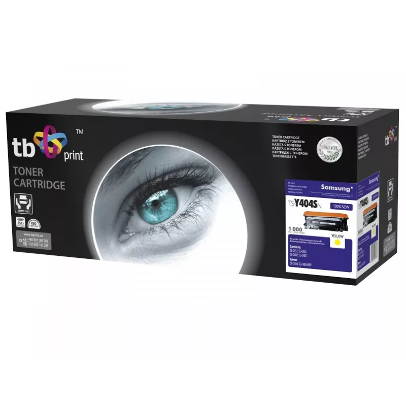 Toner TB Komp S Samsung CLT-Y404S, Neu, 1000, Gelb