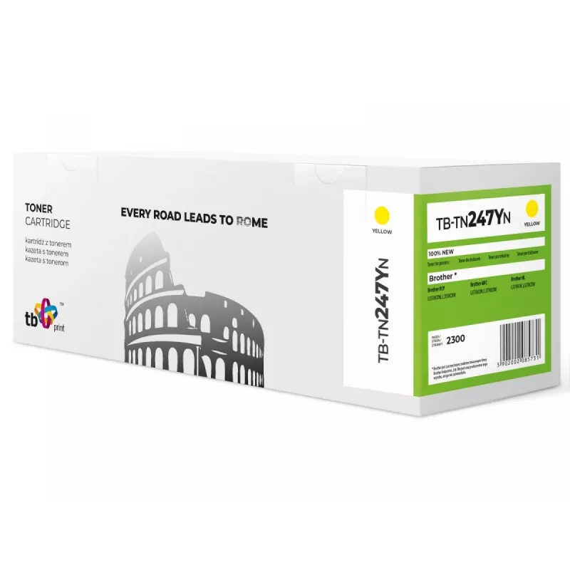 Toner TB Kompat. S Brother TN247Y, TB-TN247YN YE 100% New