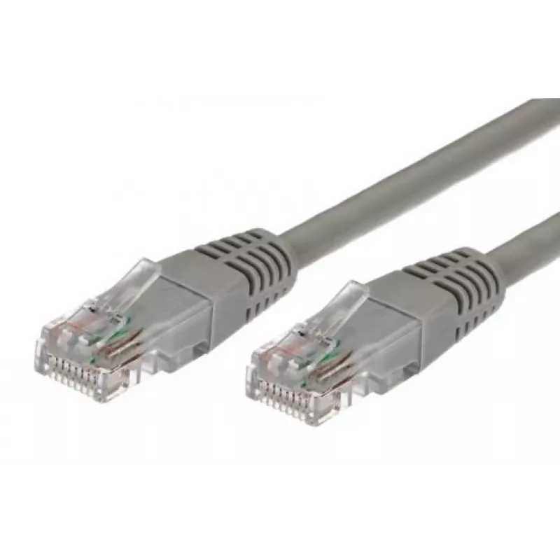 Patchkabel Cat.6 RJ45 UTP 3m grau