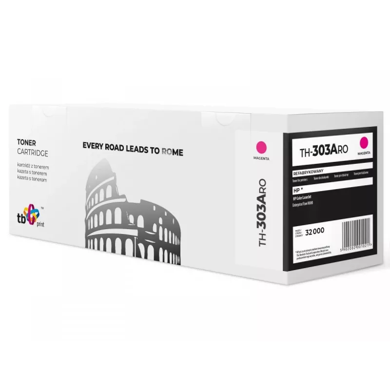 Toner TB kompatibel mit HP M880 CF303A, Magenta, überholt
