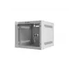 Lanberg WF10-2304-10S 10" Wandschrank (Rack) 4U, 280×310 mm, Glastür, 20 kg, grau (RAL 7035)