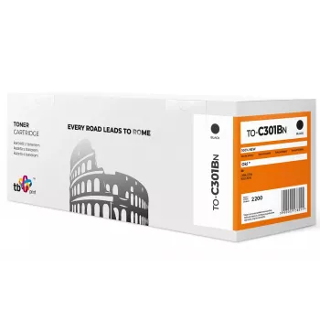 Toner TB kompatibel mit OKI C301 to-C301BN BK