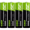 Green Cell GR02 NiMH AA Akkus, 4 Stück, 2000 mAh