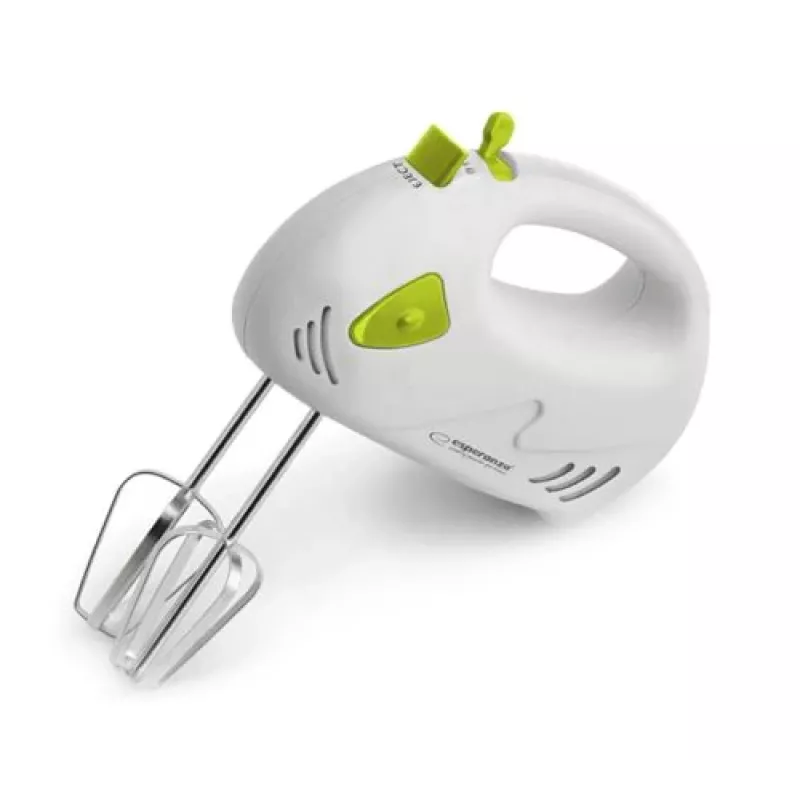 Esperanza EKM007G Muffin Handmixer, 150 W, grün/weiß
