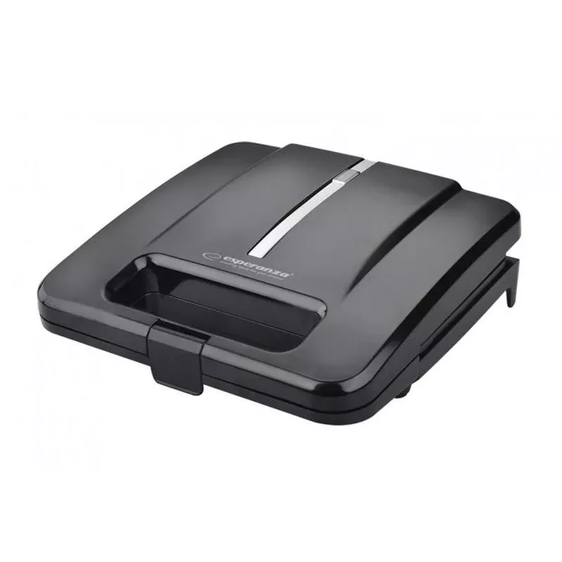 Esperanza PARMIGIANO EKT010 Sandwichmaker, 1000 W, Schwarz