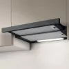 Unterbau-Dunstabzugshaube Elica ELITE 14 LUX 50 BL — 500 mm, Aluminium-Fettfilter, max. Abluftleistung 650 m³/h, Geräuschpegel 62 dB, LED-Beleuchtung 2700 K