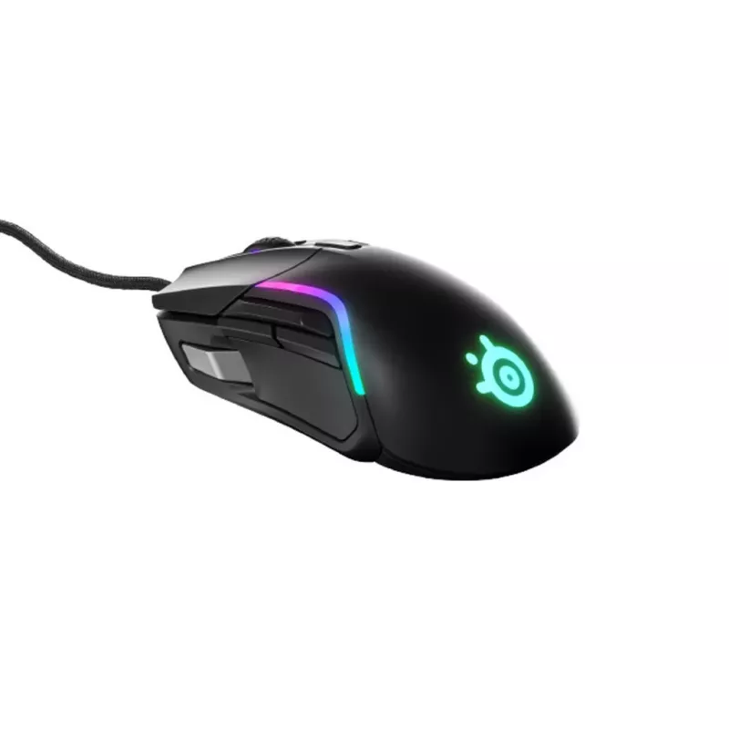 SteelSeries Rival 5 Gaming-Maus, schwarz, 18000 DPI, USB