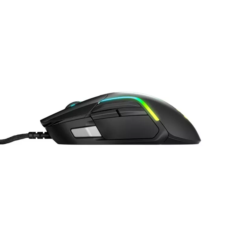 SteelSeries Rival 5 Gaming-Maus, schwarz, 18000 DPI, USB