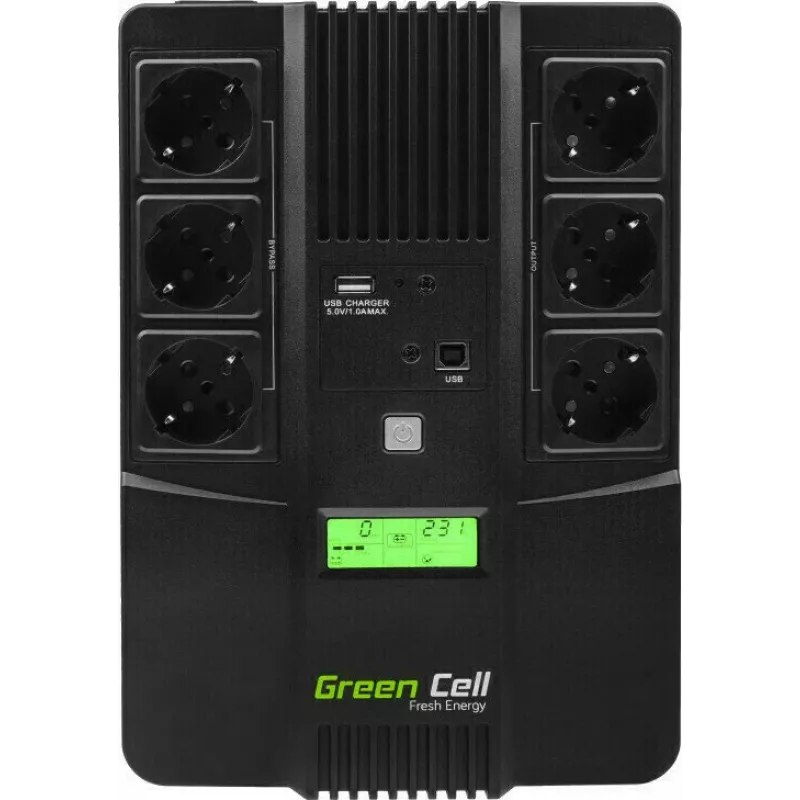 Green Cell PowerStream KABGC07 USB-C-auf-Lightning-Kabel, 1 m, PD, Apple MFi, schwarz