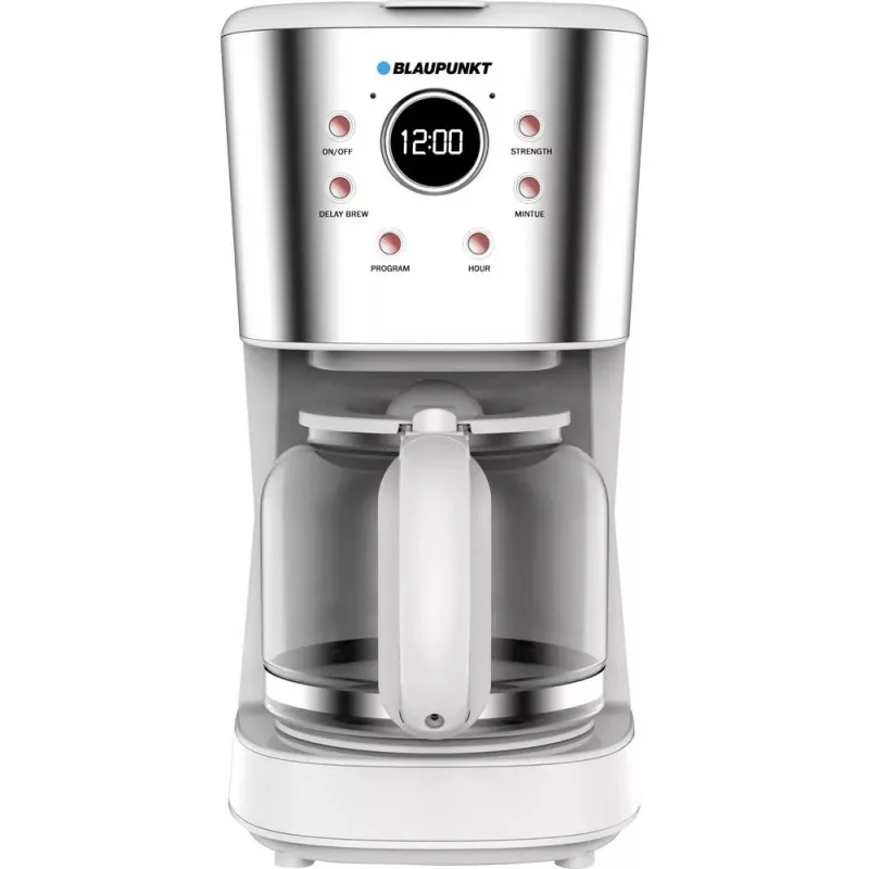 Blaupunkt CMD802WH Display 1,5 l silberne Filterkaffeemaschine