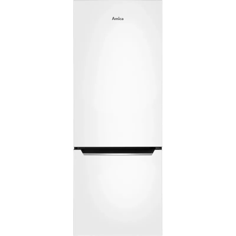 Amica FK244.4(E) freistehende Kühl-Gefrier-Kombination, Gefrierfach unten, 153 l Kühlteil, 52 l Gefrierteil, FrostControl, Energieklasse E
