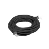 UTP Cat.6 Festes Netzwerkkabel Lanberg Schwarz (Länge: 0,25 m)