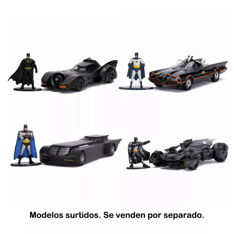 Jada Batman Batmobile 1:32 Metallfahrzeug mit Figur, sortiert