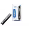 LogiLink UA0096 USB-Hub 480 Mbit/s Schwarz