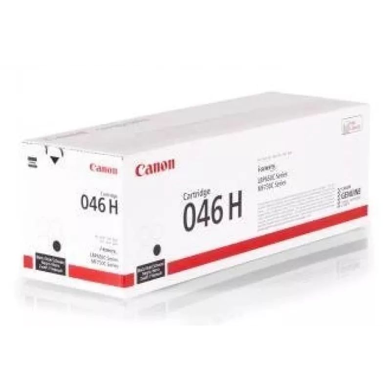 Canon 046H 1254C002 Tonerkartusche, Schwarz, 6300 Seiten