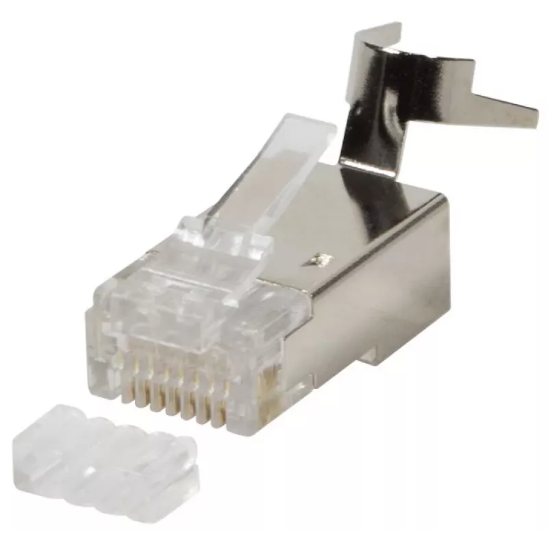 RJ45-Stecker Cat 6, 6A, 7 geschirmt, 50er-Pack