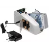 Safescan 2000 tragbarer Banknotenzähler, 600 Scheine/Min., Batterie- oder Netzbetrieb