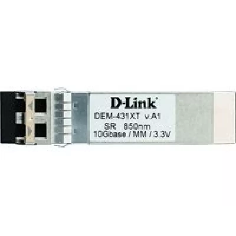 D-Link DEM-431XT 10GBase-SR SFP+ Transceiver, Multimode, 850 nm, LC, 10 Gbit/s, bis zu 300 m