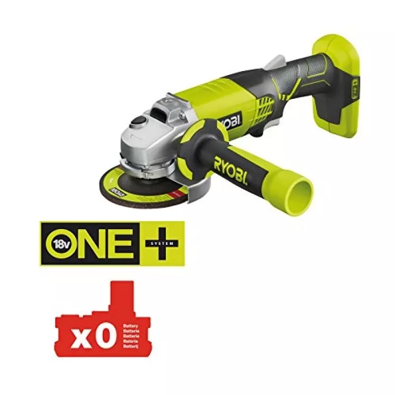 Ryobi R18AG-0 ONE+ 18-V-Akku-Winkelschleifer, 115 mm (ohne Akku)