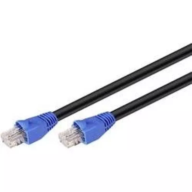Goobay 94389 Ethernet-Patchkabel Schwarz