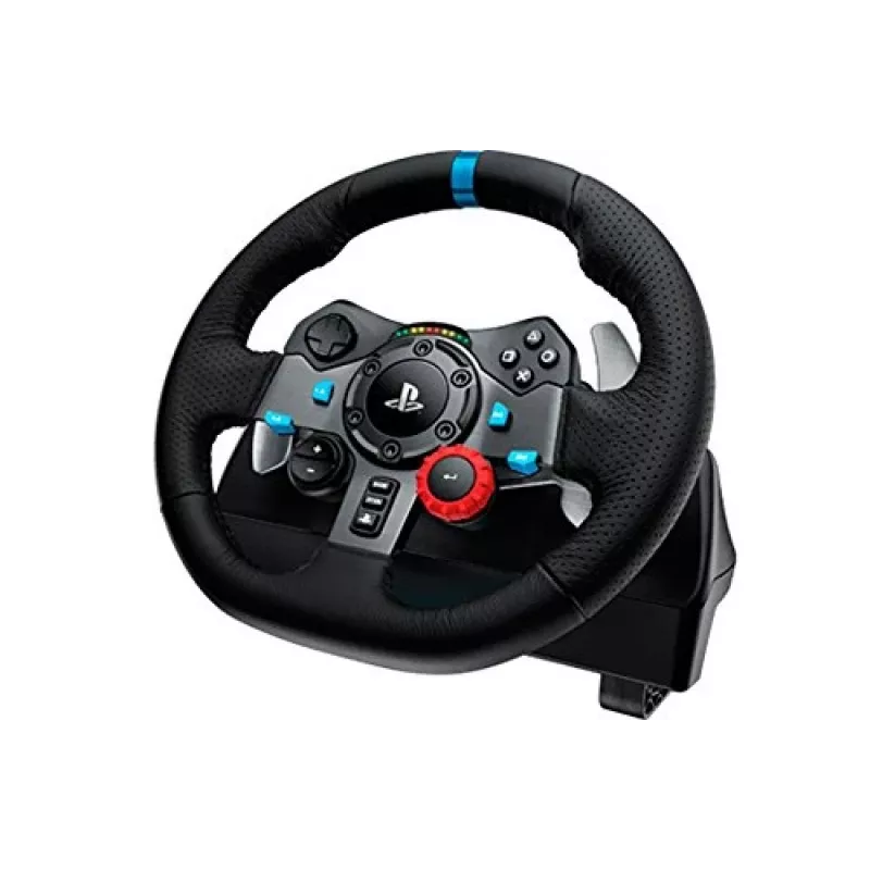 Logitech G920 Driving Force Rennlenkrad mit Pedalen für Xbox One und PC, USB, Schwarz (941-000123)
