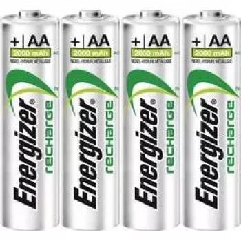 Energizer ACCU Recharge Power Plus NiMH-Akkus AA 2000mAh 4er-Pack