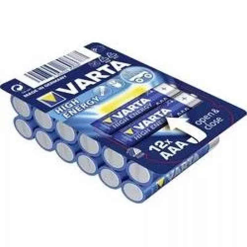 Varta 4903301112 LONGLIFE Leistung AAA Batterien 1,5V 12er Pack