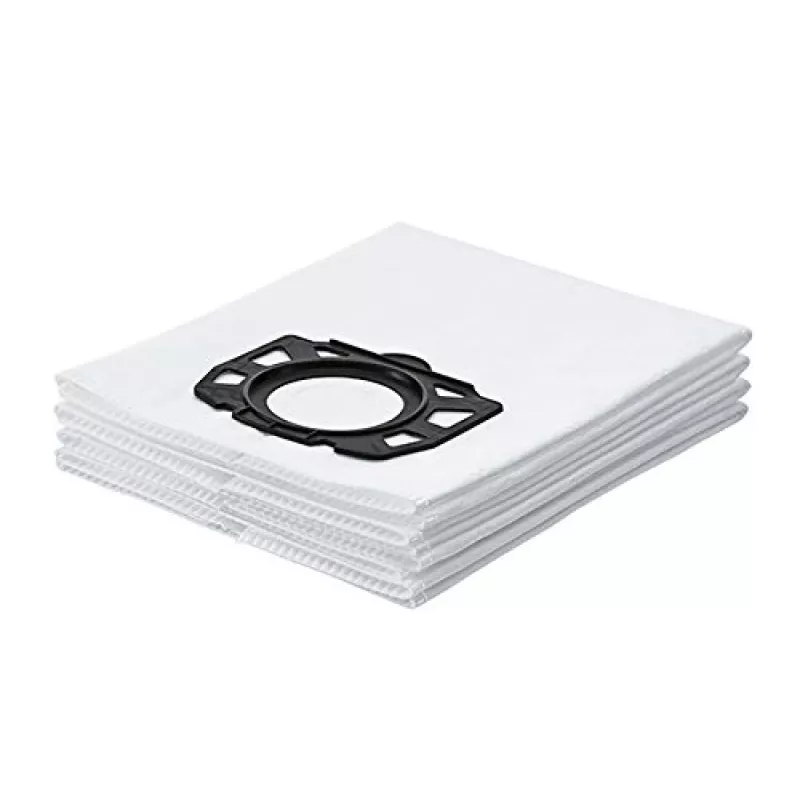 Karcher Filterbeutel für MV4 20L Nass- und Trockensauger, 4er-Pack