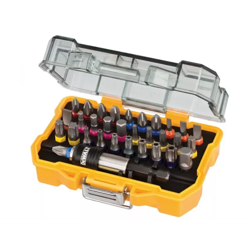 DeWalt DT7969-QZ Schrauberbit-Set, 32-teilig, Tough Case