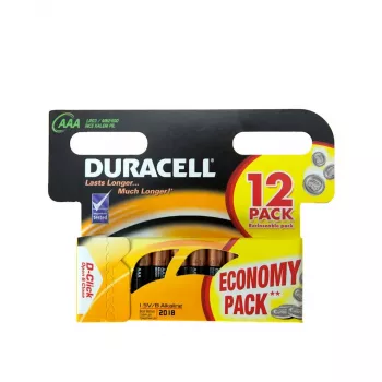 Duracell Haushaltsbatterie Einwegbatterie AAA Alkaline