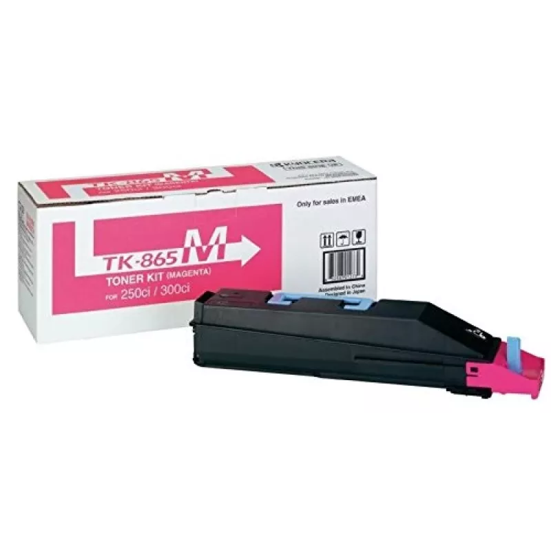Kyocera TK-865M Magenta Tonerkartusche, 12000 Seiten